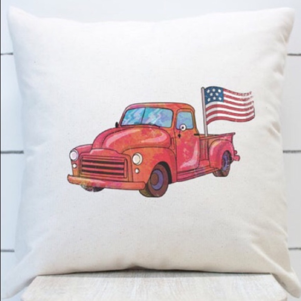 Fourth of July Pillow Cover